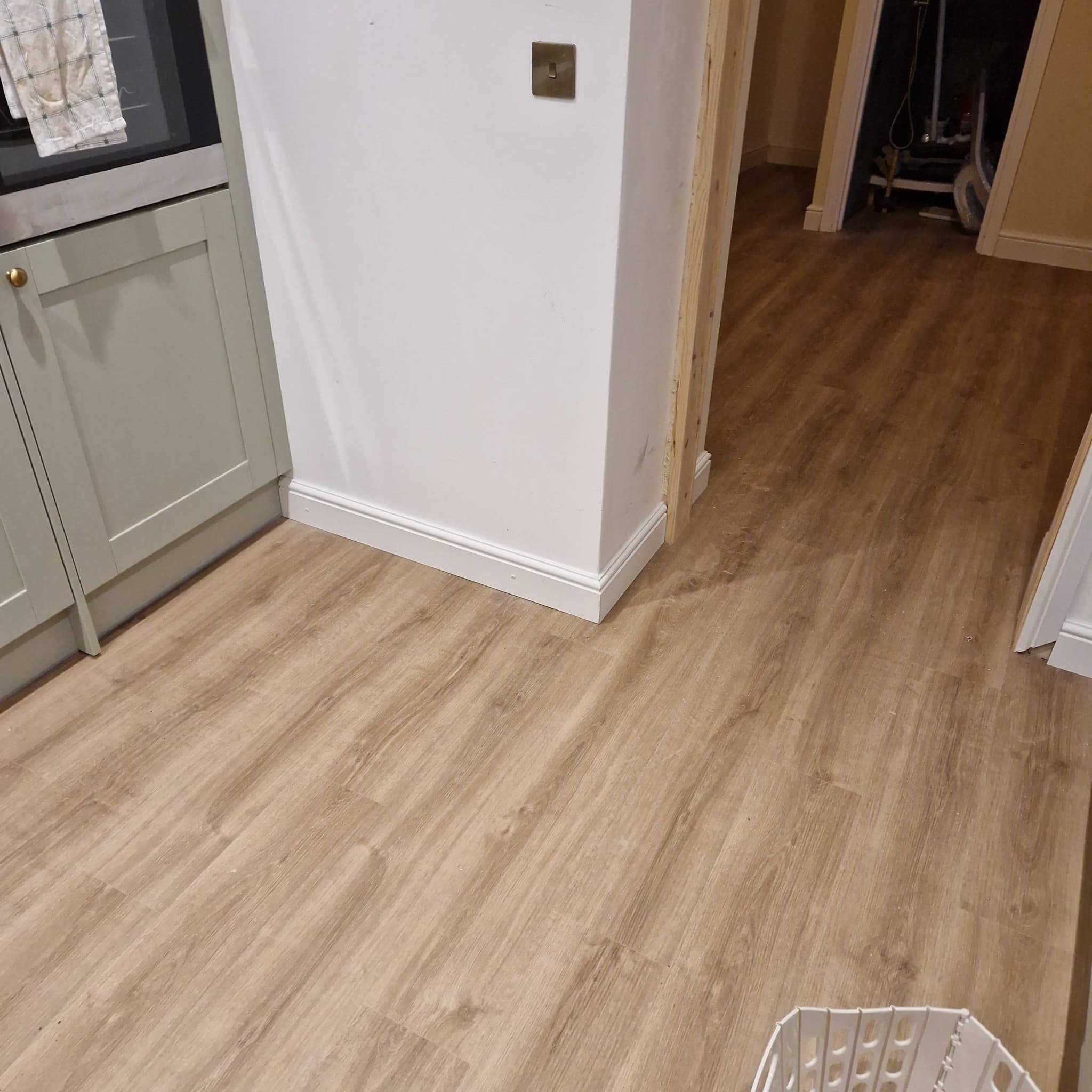 Skirting board installation and finishing by RPG Carpentry